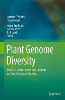 Plant Genome Diversity Volume 1: Plant Genomes, their Residents, and their Evolutionary Dynamics