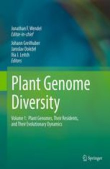 Plant Genome Diversity Volume 1: Plant Genomes, their Residents, and their Evolutionary Dynamics