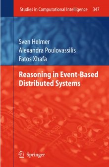 Reasoning in Event-Based Distributed Systems