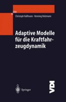 Adaptive Modelle für die Kraftfahrzeugdynamik