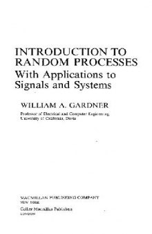 Introduction to random processes: with applications to signals and systems
