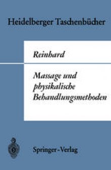 Massage und physikalische Behandlungsmethoden