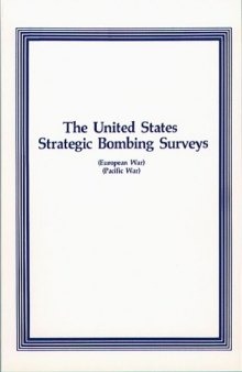 The United States Strategic Bombing Surveys