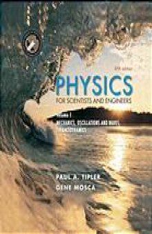 Physics for scientists and engineers