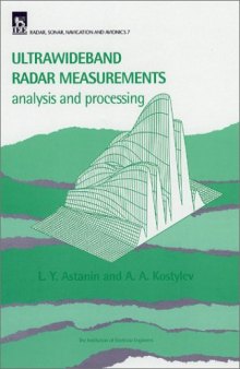 ultrawideband radar measurement analysis and processing
