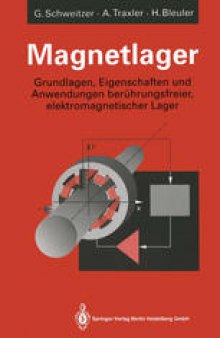 Magnetlager: Grundlagen, Eigenschaften und Anwendungen berührungsfreier, elektromagnetischer Lager