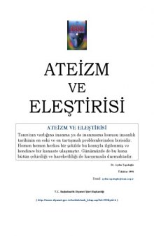 Ateizm Ve Elestirisi