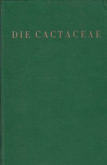 Die Cactaceae. Band 3. Cereoideae (Austrocactinae)