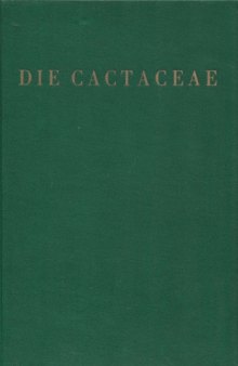 Die Cactaceae. Band 5. Cereoideae (Boreocactinae)