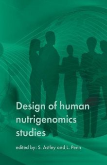 Design of human nutrigenomics studies