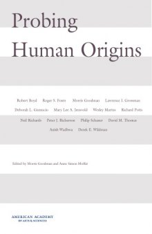 Probing Human Origins