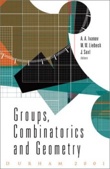 Groups, combinatorics & geometry: Durham, 2001