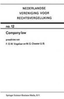 Company Law: A comparative Review