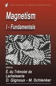 Magnetism. Fundamentals