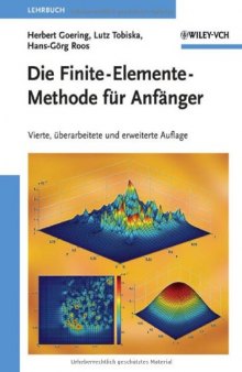 Finite-Elemente-Methode für Anfänger, 4th