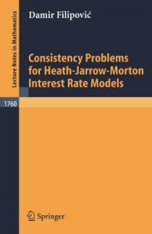 Consistency Problems for Heath-Jarrow-Morton Interest Rate Models