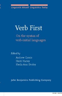 Verb First: On the Syntax Verb Initial Languages