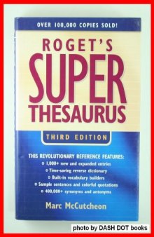 Roget's Super Thesaurus, 3rd Edition