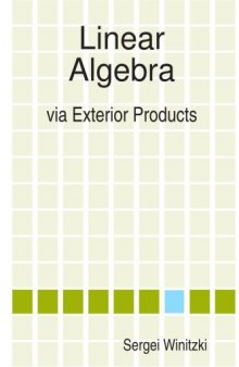 Linear algebra via exterior products