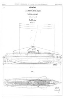 Чертежи кораблей французского флота ARGONAUTE 1929