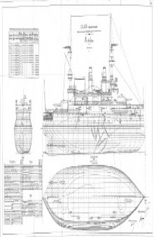 Чертежи кораблей французского флота - GAULOIS 1896