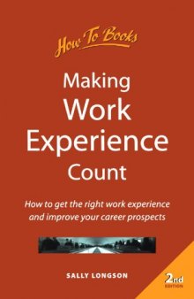 Making Work Experience Count (How-to)