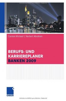 MLP Berufs- und Karriere-Planer Banken 2009