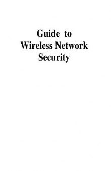 Guide to Wireless Network Security