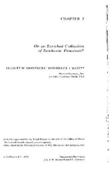 On an enriched collection of stochastic processes