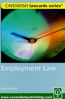 Employment LawCard 4ED (Lawcards)