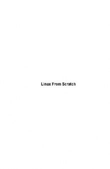 Linux From Scratch