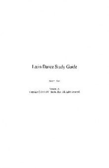 Latin Dance Study Guide