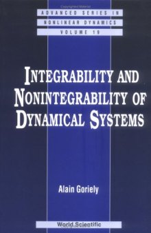 Integrability and nonintegrability of dynamical systems