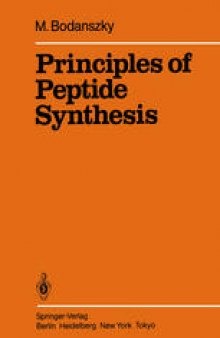 Principles of Peptide Synthesis