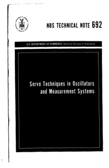 Servo Techniques in Oscillators and Measurement Systems