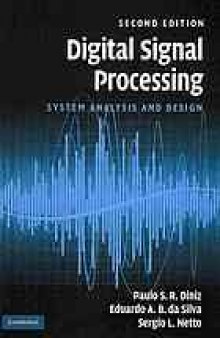 Digital signal processing : system analysis and design
