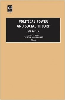Political Power and Social Theory, Volume 19 (Political Power and Social Theory)