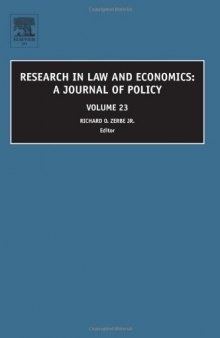 Research in Law and Economics 