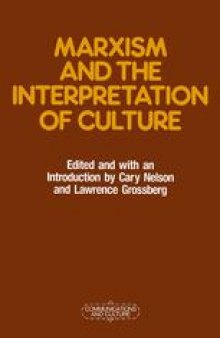 Marxism and the Interpretation of Culture