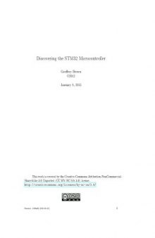 Discovering the STM32 Microcontroller