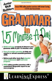 Grammar in 15 Minutes a Day: Junior Skill Buider (Junior Skill Builders)