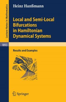 Local and semi-local bifurcations in Hamiltonian dynamical systems
