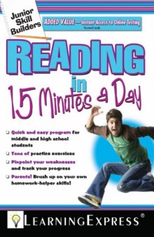 Reading in 15 Minutes a Day: Junior Skills Builder (Junior Skill Builders)