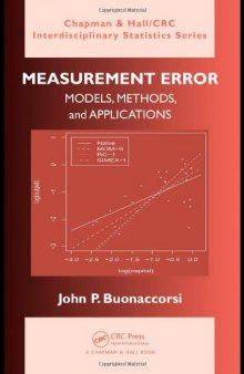 Measurement error: Models, methods, and applications 