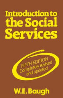 Introduction to the Social Services