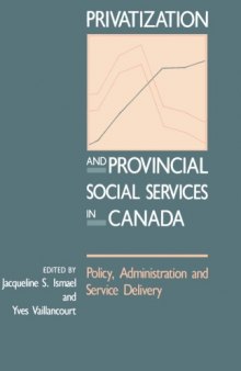 Privatization and Provincial Social Services in Canada