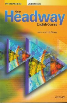 New Headway Pre Intermediate Student Book