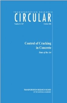 Control of Cracking in Concrete State of the Art 