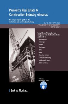 Plunkett's Real Estate & Construction Industry Almanac 2011  