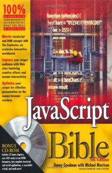 JavaScript Bible, Fifth Edition